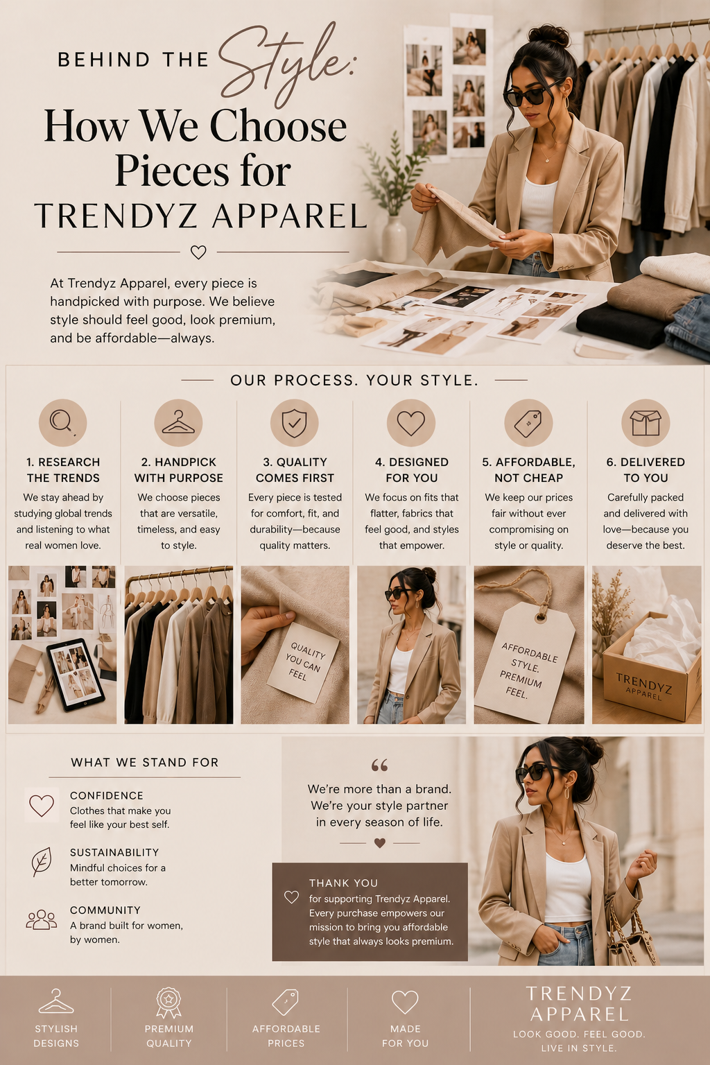 Behind the Style: How We Choose Pieces for Trendyz Apparel