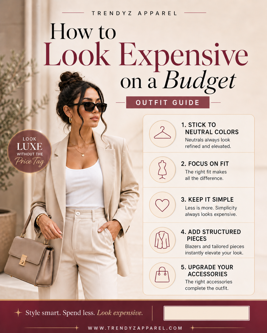 How to Look Expensive on a Budget (Outfit Guide)