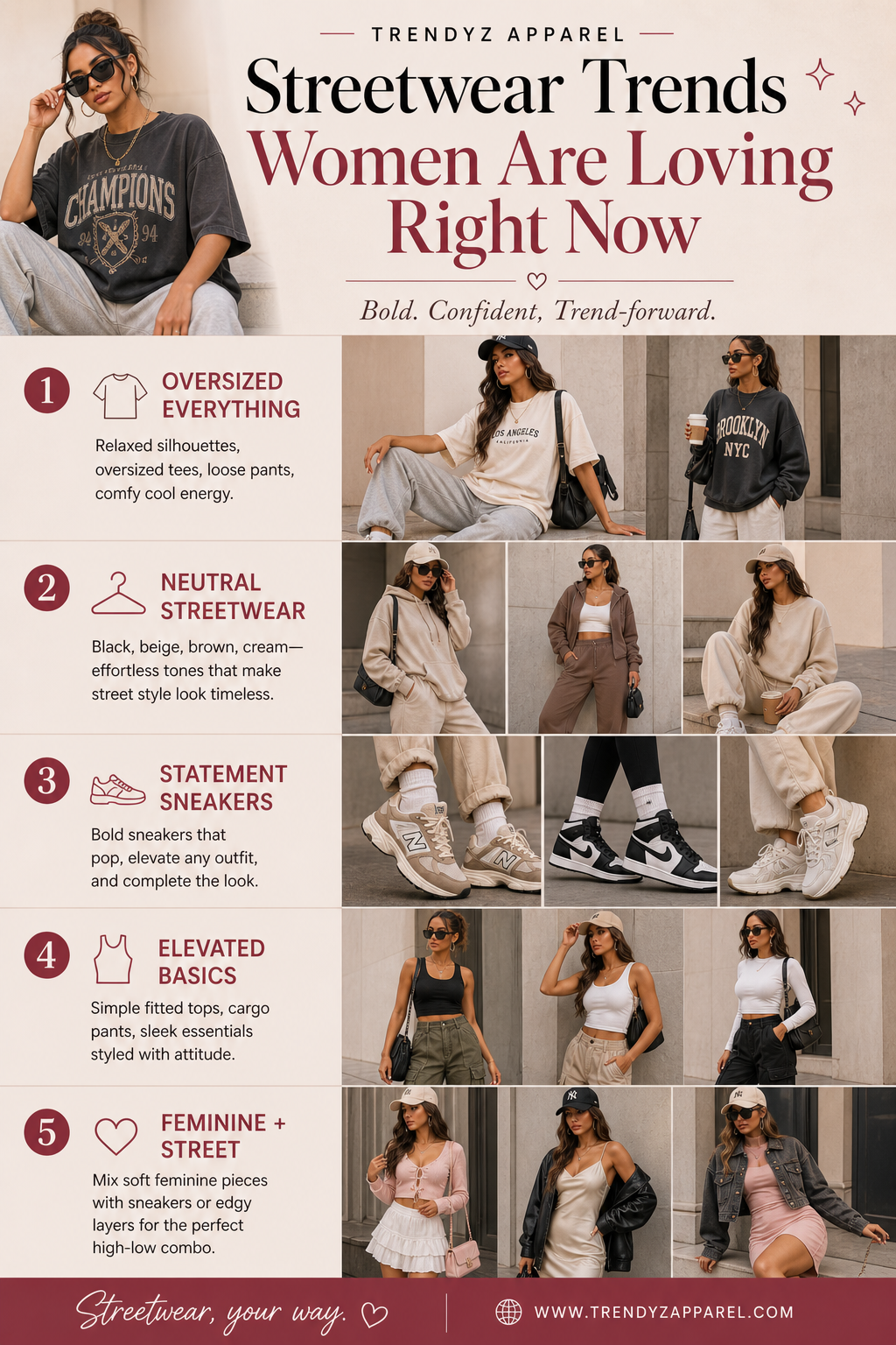 Streetwear Trends Women Are Loving Right Now