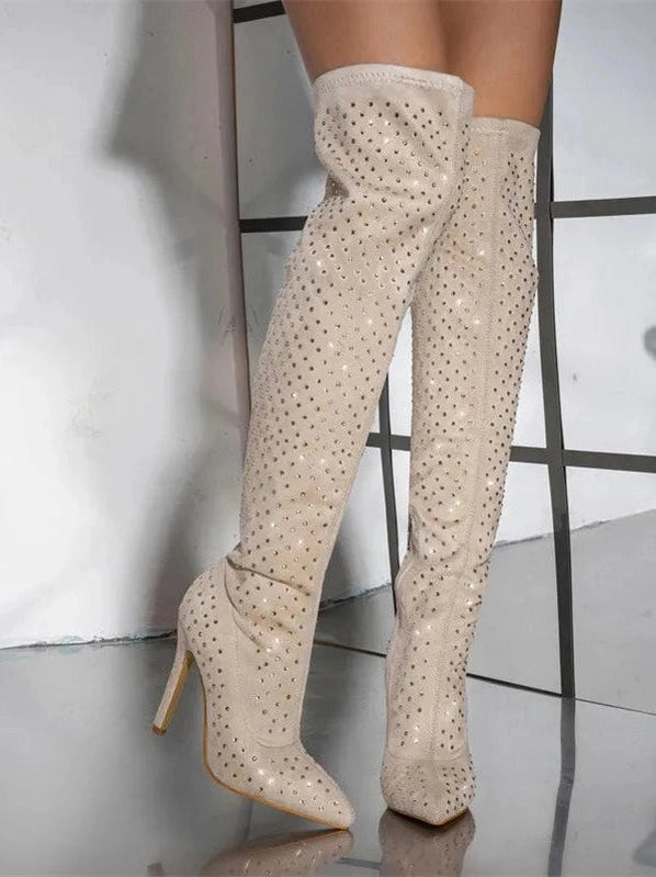 Rhinestone Rush Heels image 0