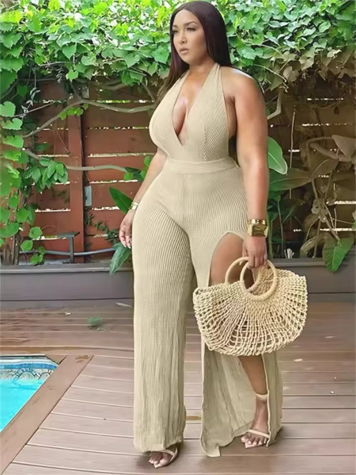 The Terra Halter Jumpsuit image 0