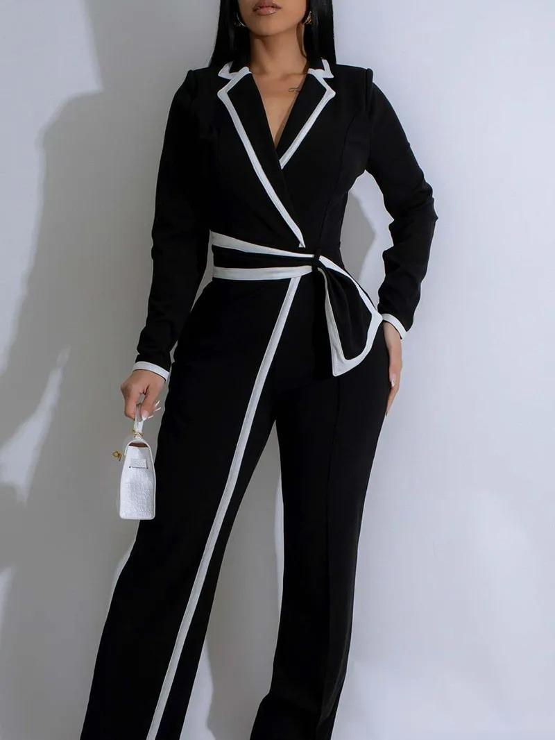 The Luxe Noir Jumpsuit image 2