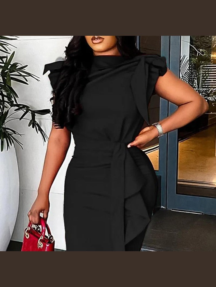 The Cove Mock Midi Dress image 3