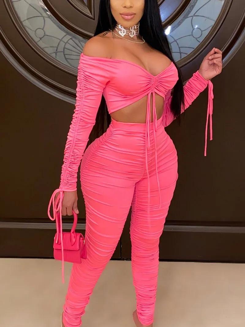 The Ruched Intentions Pant Set image 0