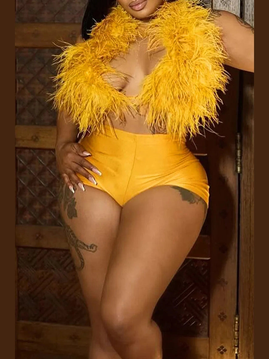 Feathered Fantasy Short Set image 0