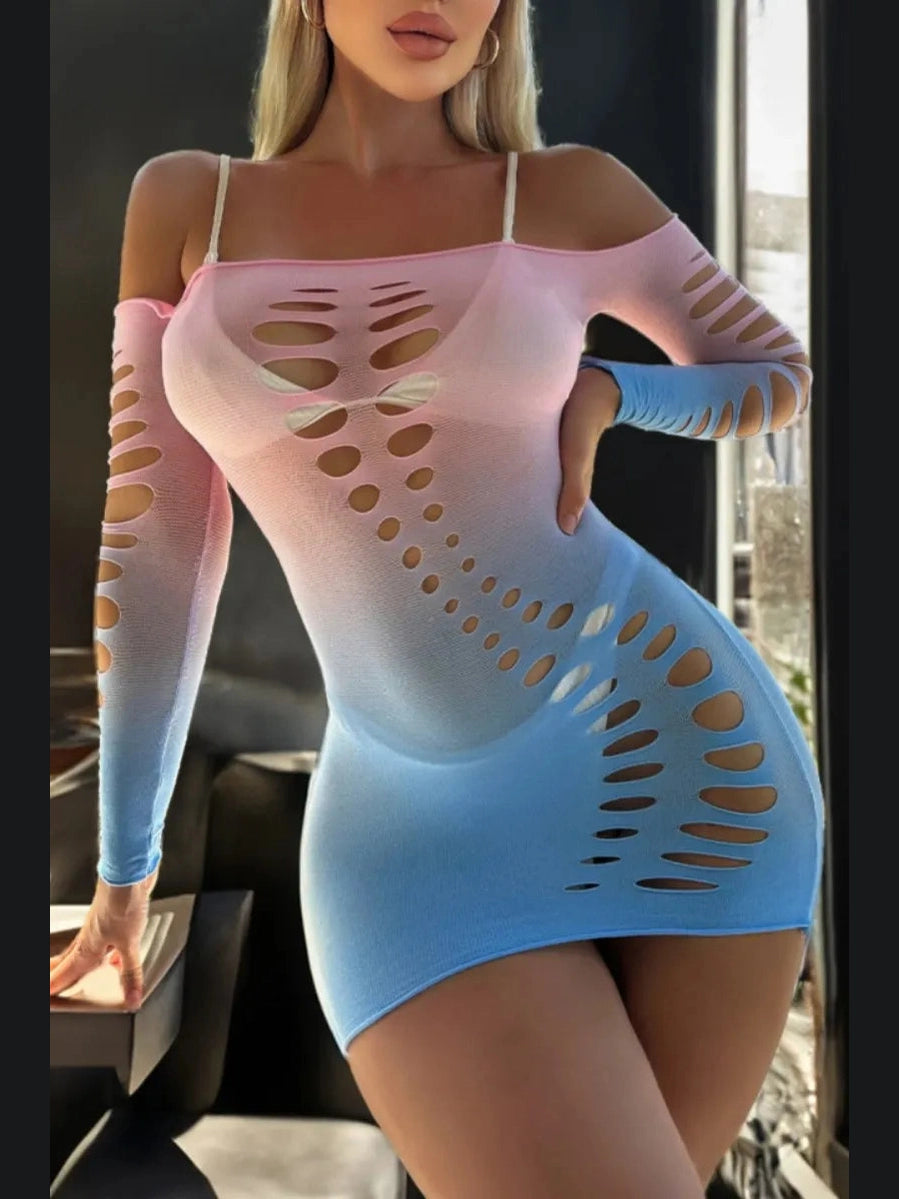 Powder Dream Backless Lingerie image 0