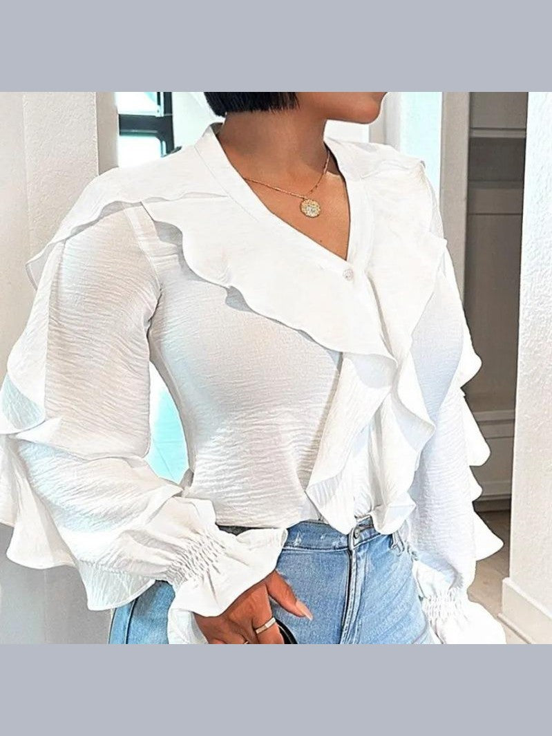 The Ruffled Edge Top image 2