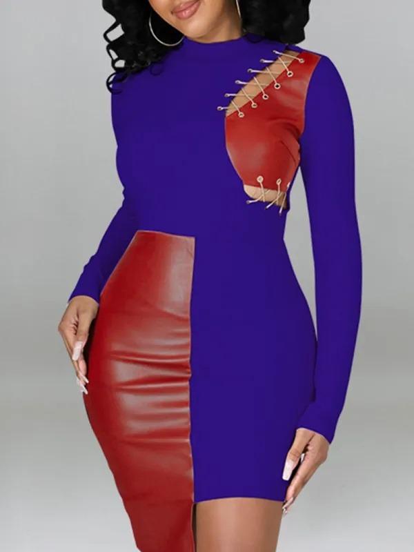 The Asym Rift Mini Dress image 11