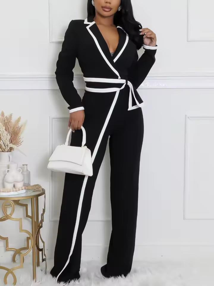 The Luxe Noir Jumpsuit image 0