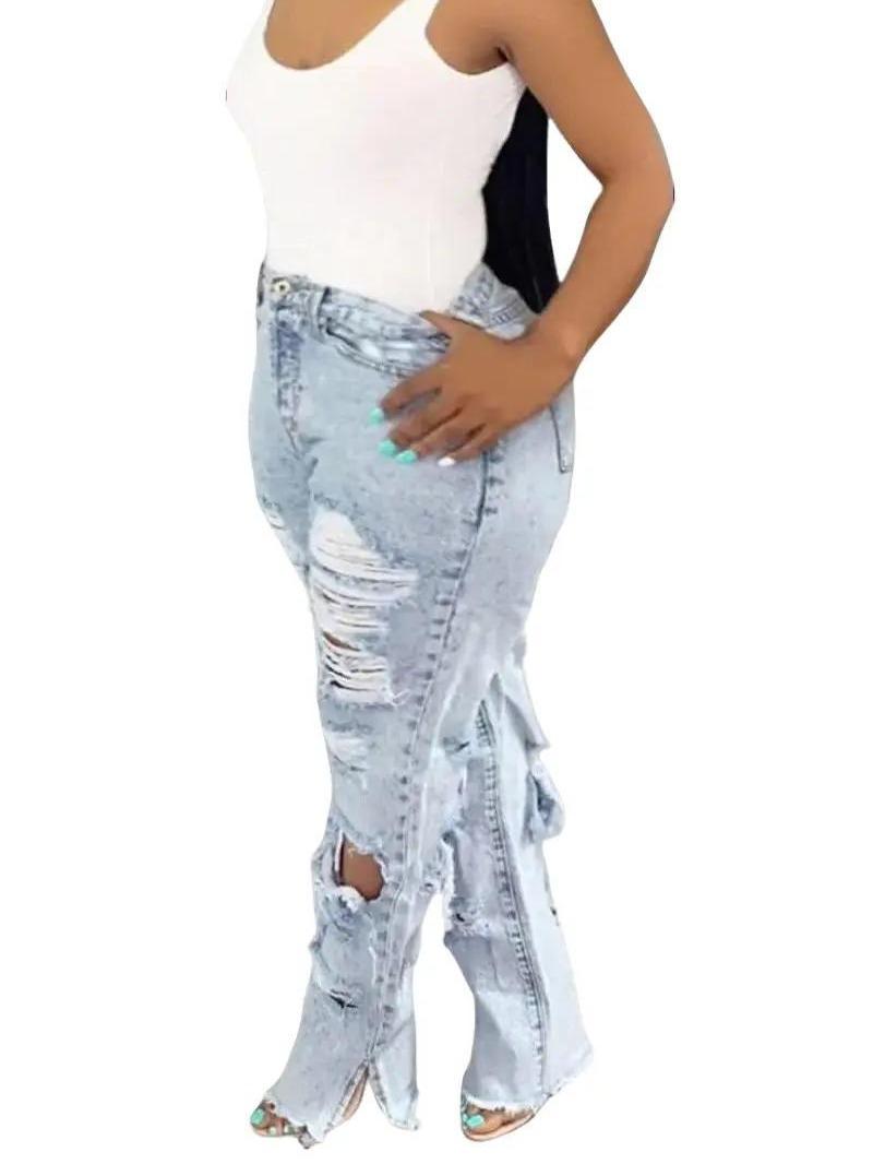 The Metro Rip Straight Jeans image 0