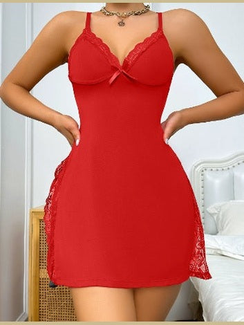 After Dark Lace Babydoll Dress