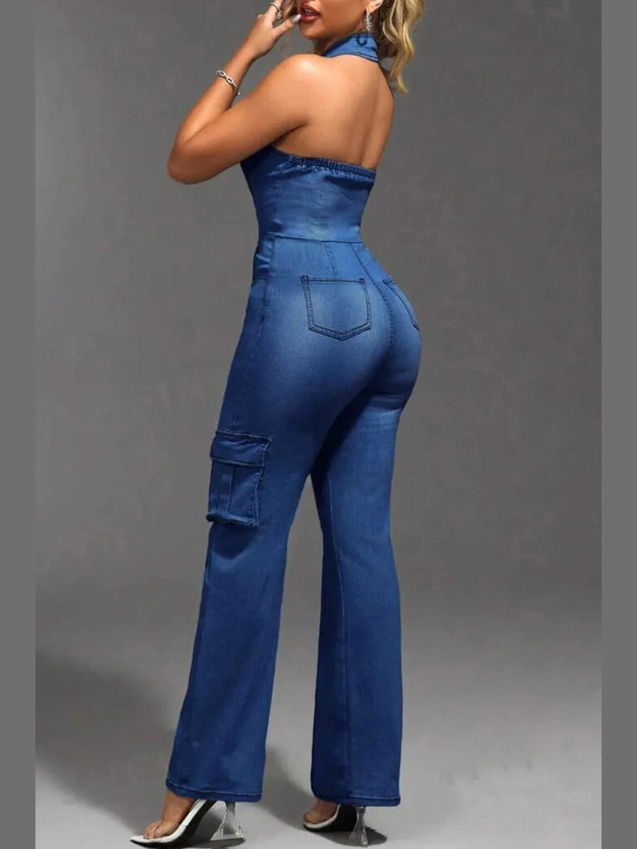 All Day Denim Jumpsuit