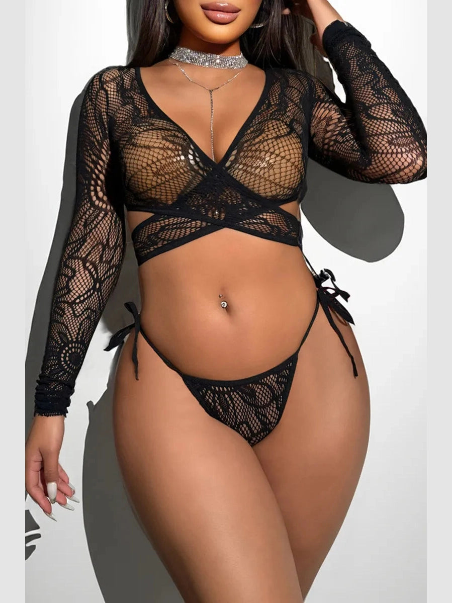 All Tied Up Lingerie Set