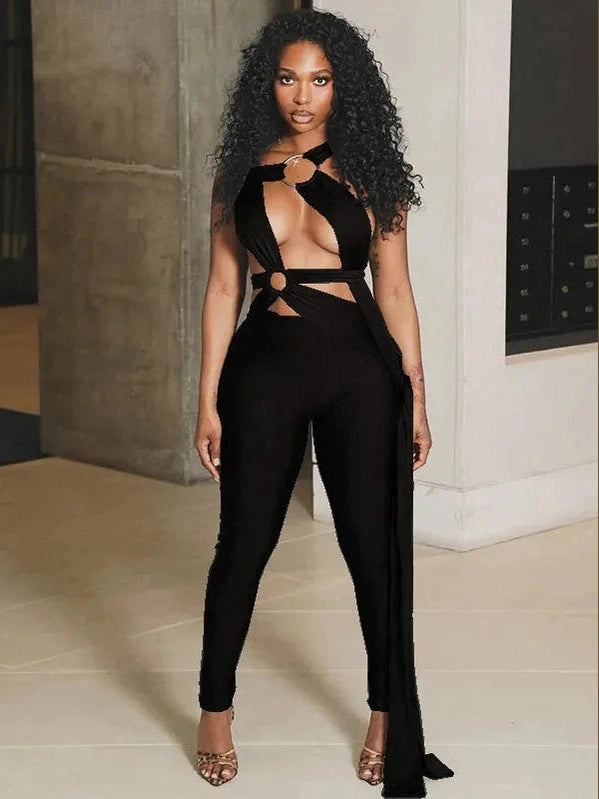 Asymmetric Energy Jumpsuit