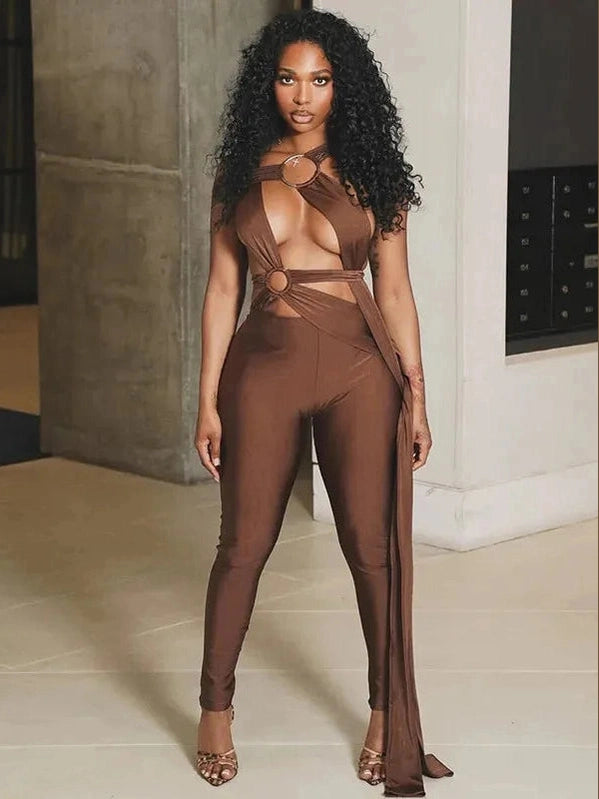 Asymmetric Energy Jumpsuit