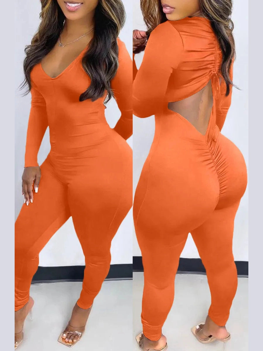 Bare All Backless Jumpsuit