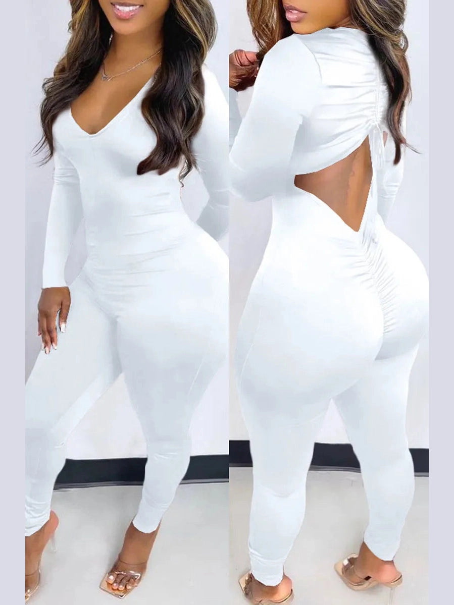 Bare All Backless Jumpsuit