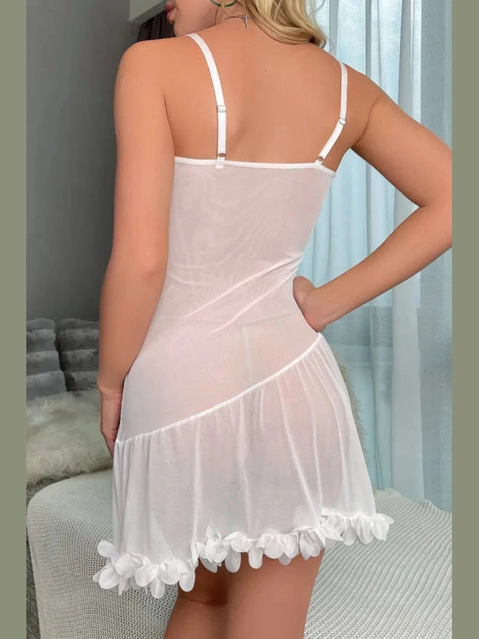 Bare Desire Lace Babydoll Dress