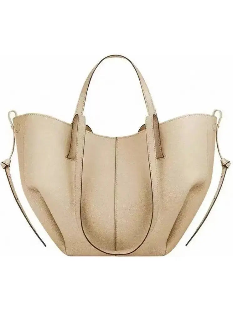 On the Go Leather Tote