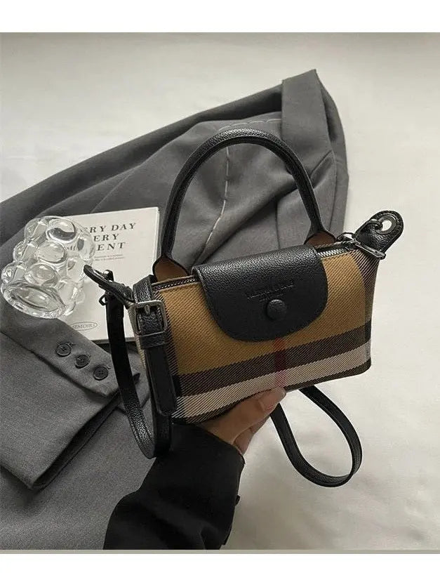 Black handbag