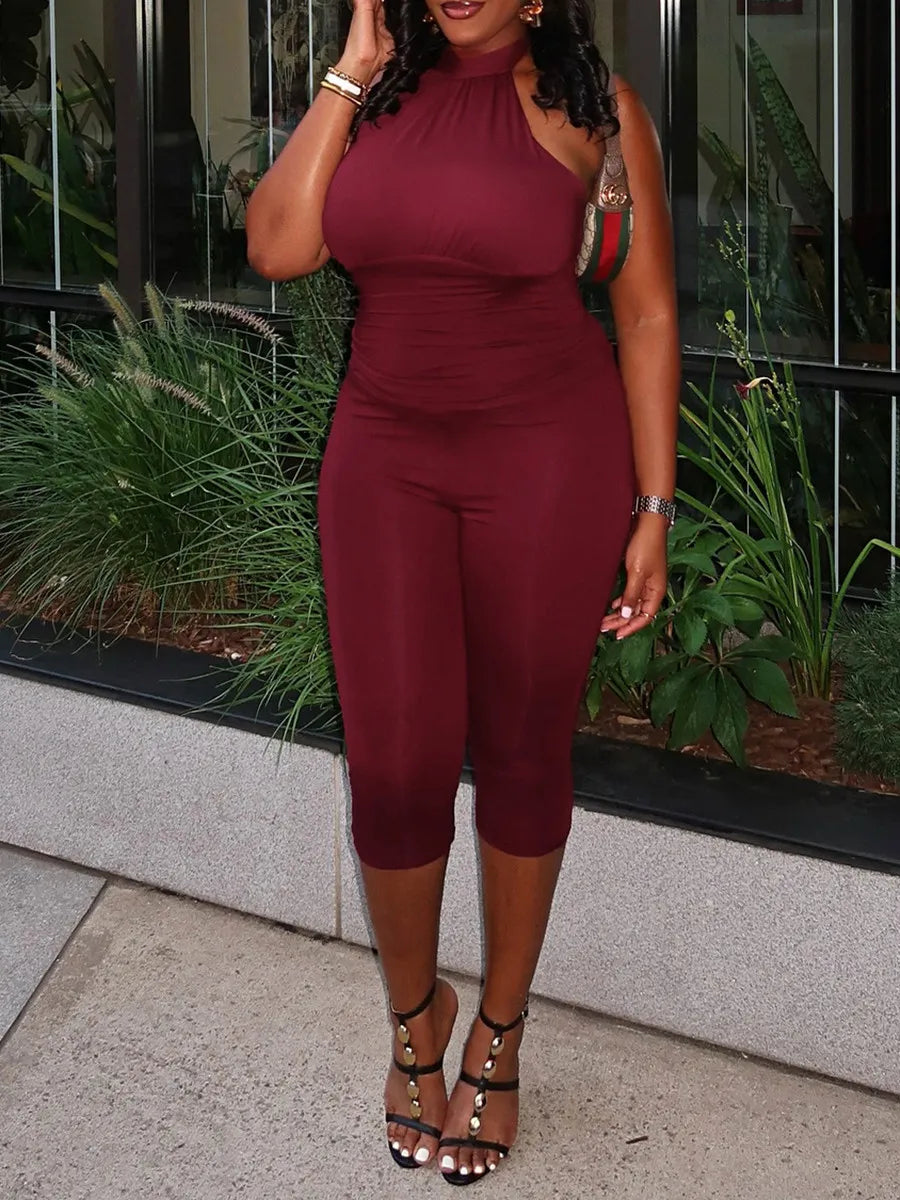 Chic & Sleek Halter Jumpsuit