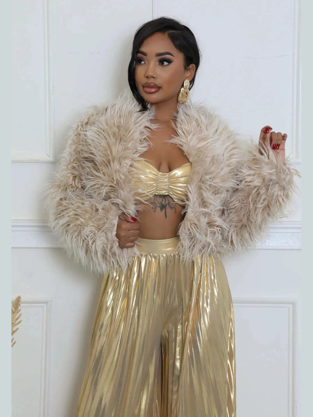 Cloud Crush Fringe Jacket