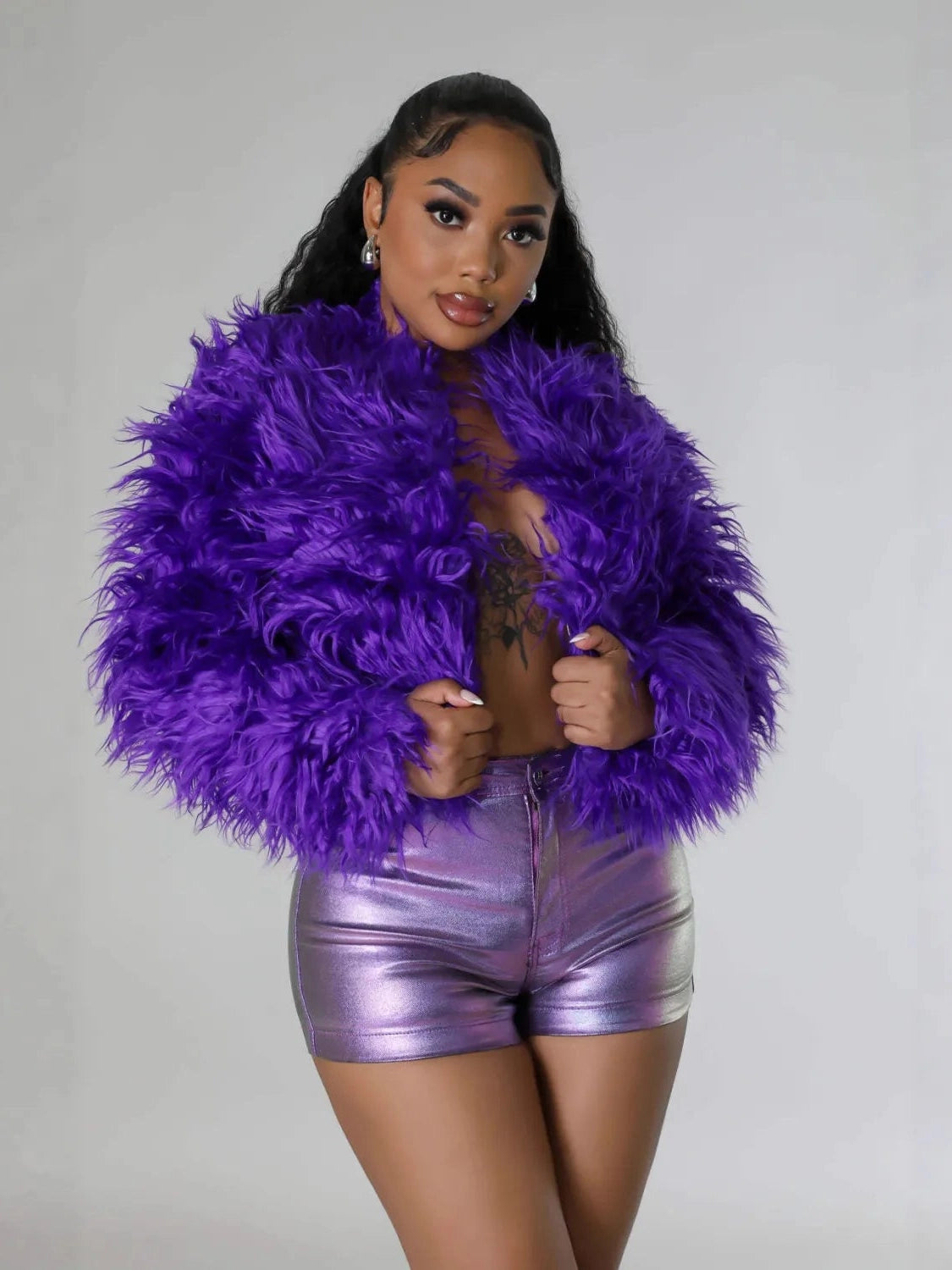 Cloud Crush Fringe Jacket