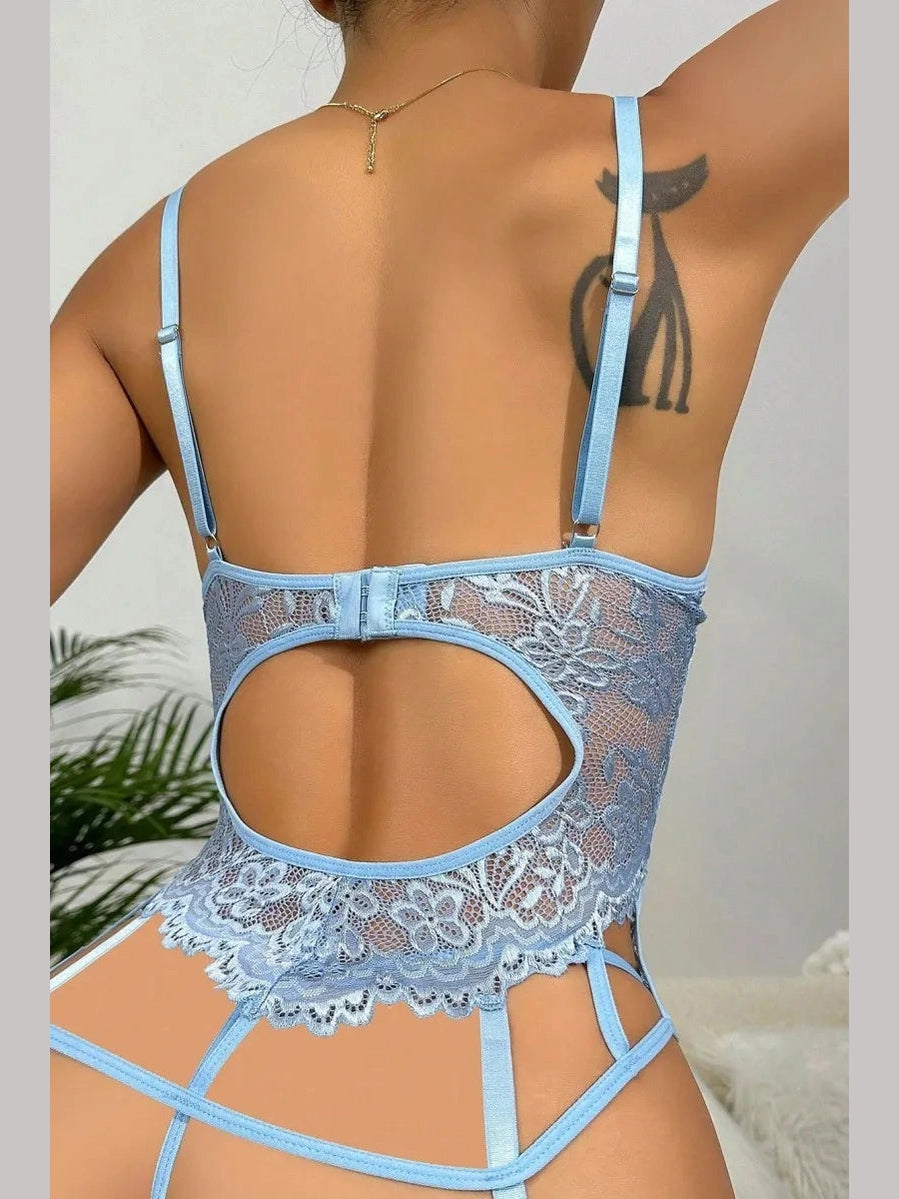 Delicate Crush Backless Lingerie