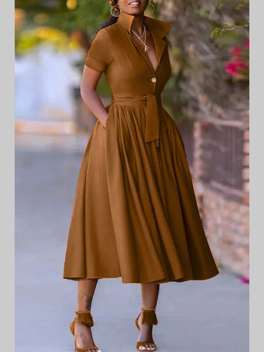 Elegant Escape Midi Dress