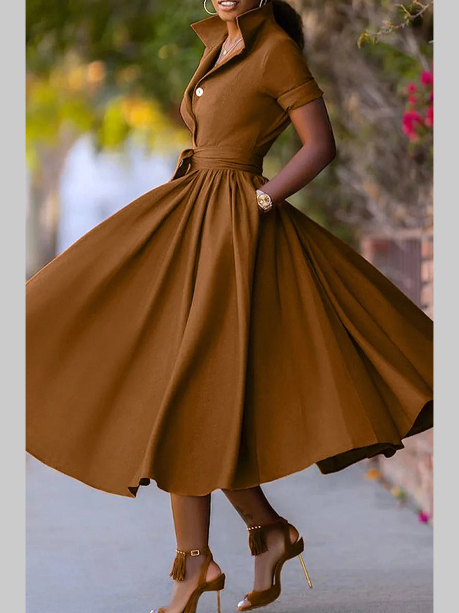 Elegant Escape Midi Dress