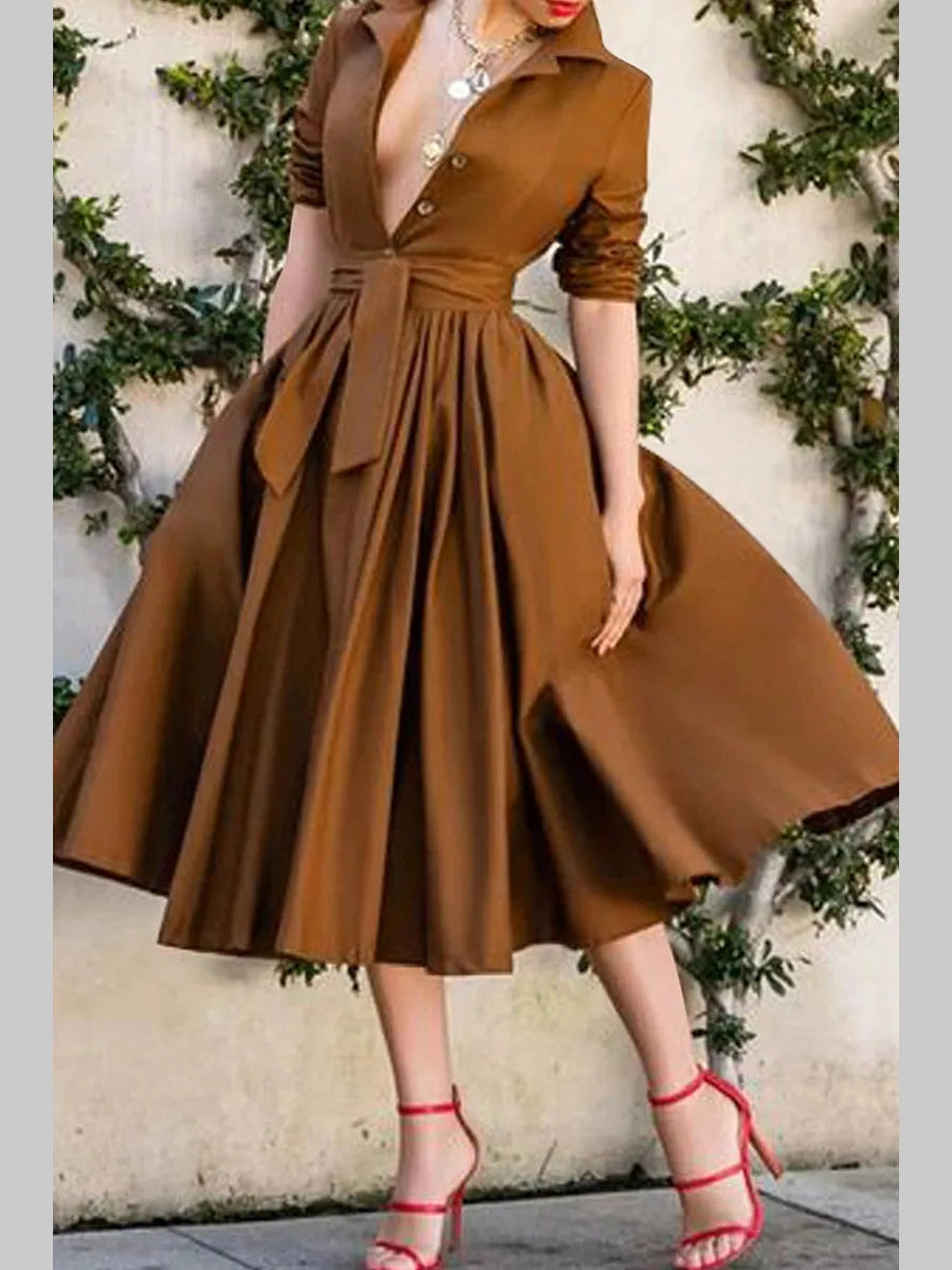 Elegant Escape Midi Dress
