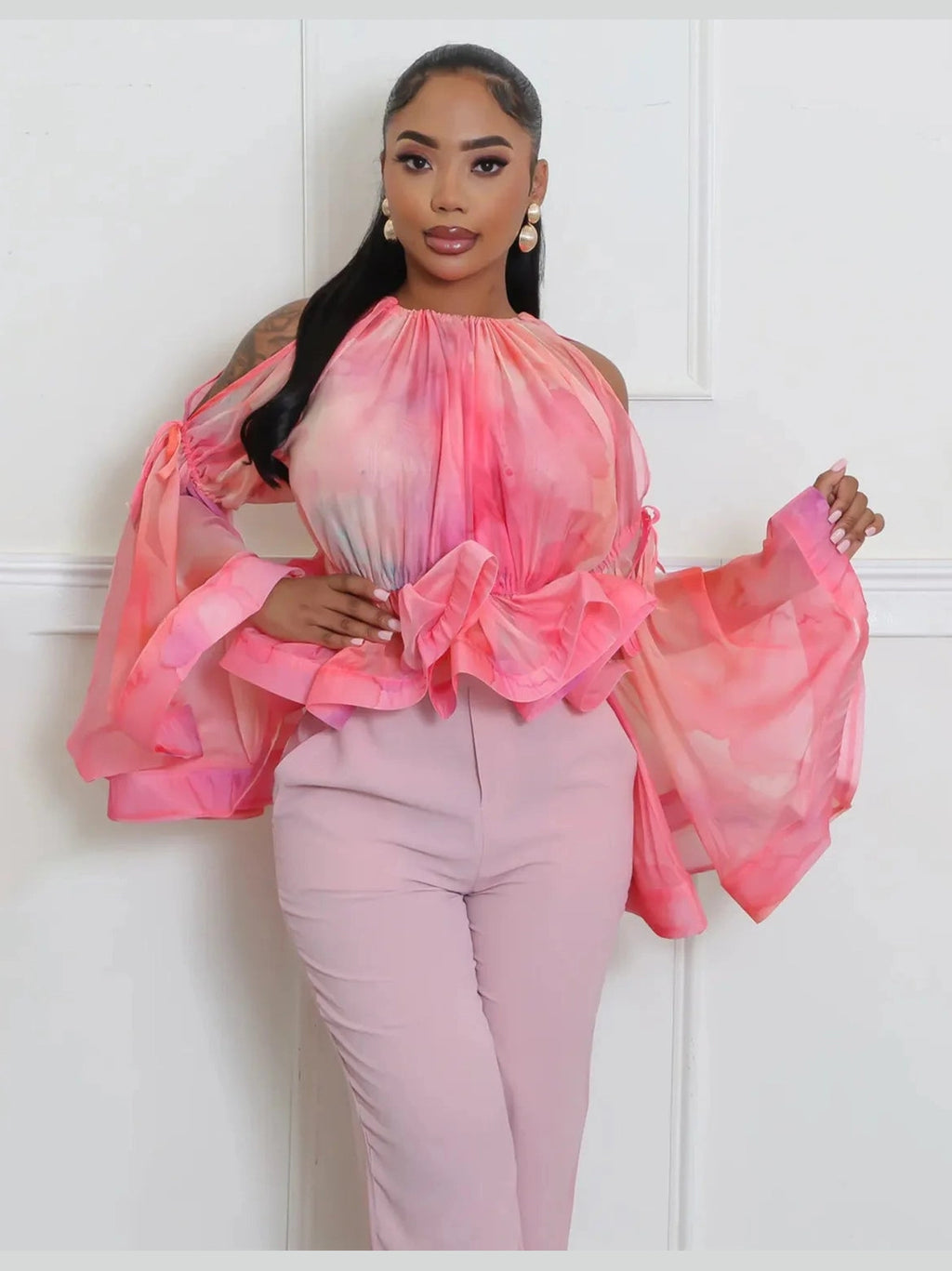Flirt & Flow Flounce Top
