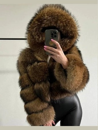 Fluffy Dream Faux Fur Jacket