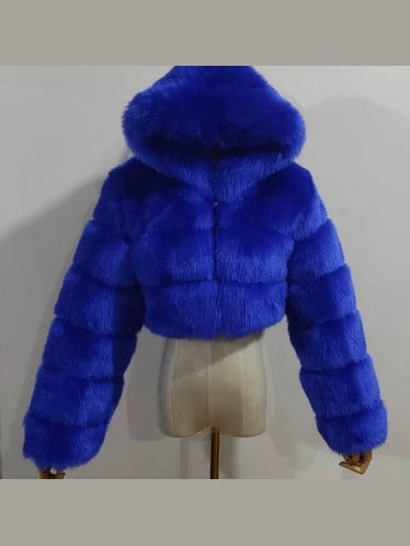 Fluffy Dream Faux Fur Jacket