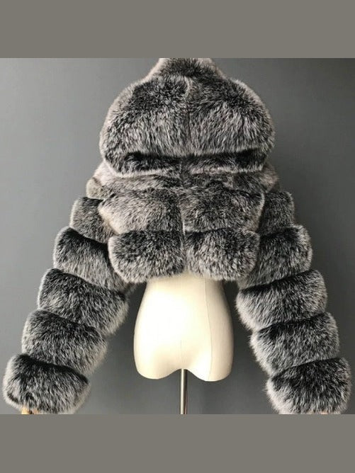 Fluffy Dream Faux Fur Jacket