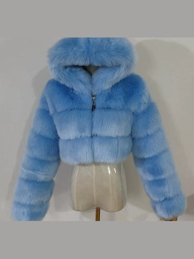 Fluffy Dream Faux Fur Jacket