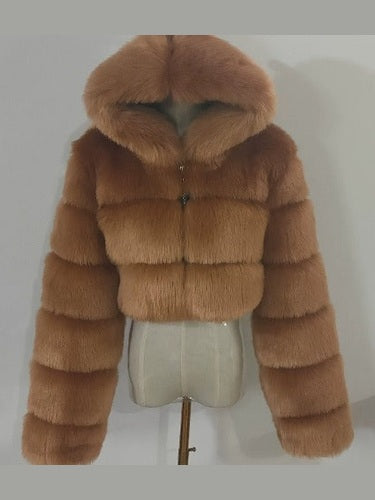 Fluffy Dream Faux Fur Jacket