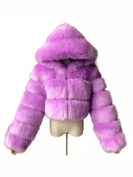 Fluffy Dream Faux Fur Jacket