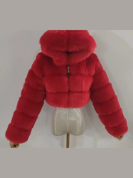 Fluffy Dream Faux Fur Jacket