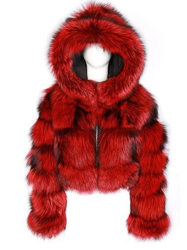 Fluffy Dream Faux Fur Jacket