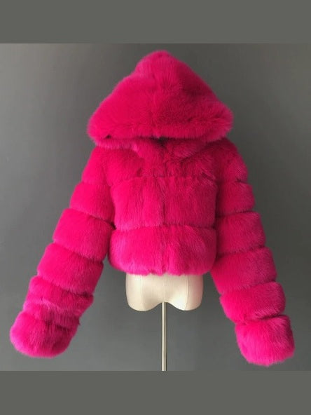 Fluffy Dream Faux Fur Jacket