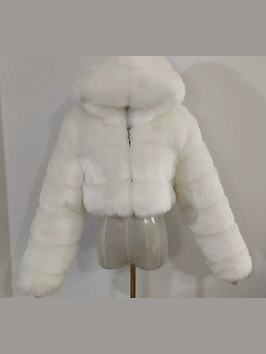 Fluffy Dream Faux Fur Jacket