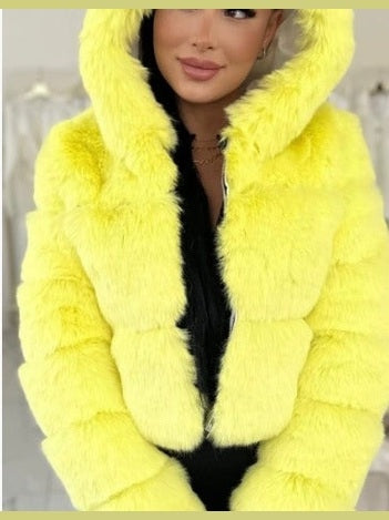 Fluffy Dream Faux Fur Jacket