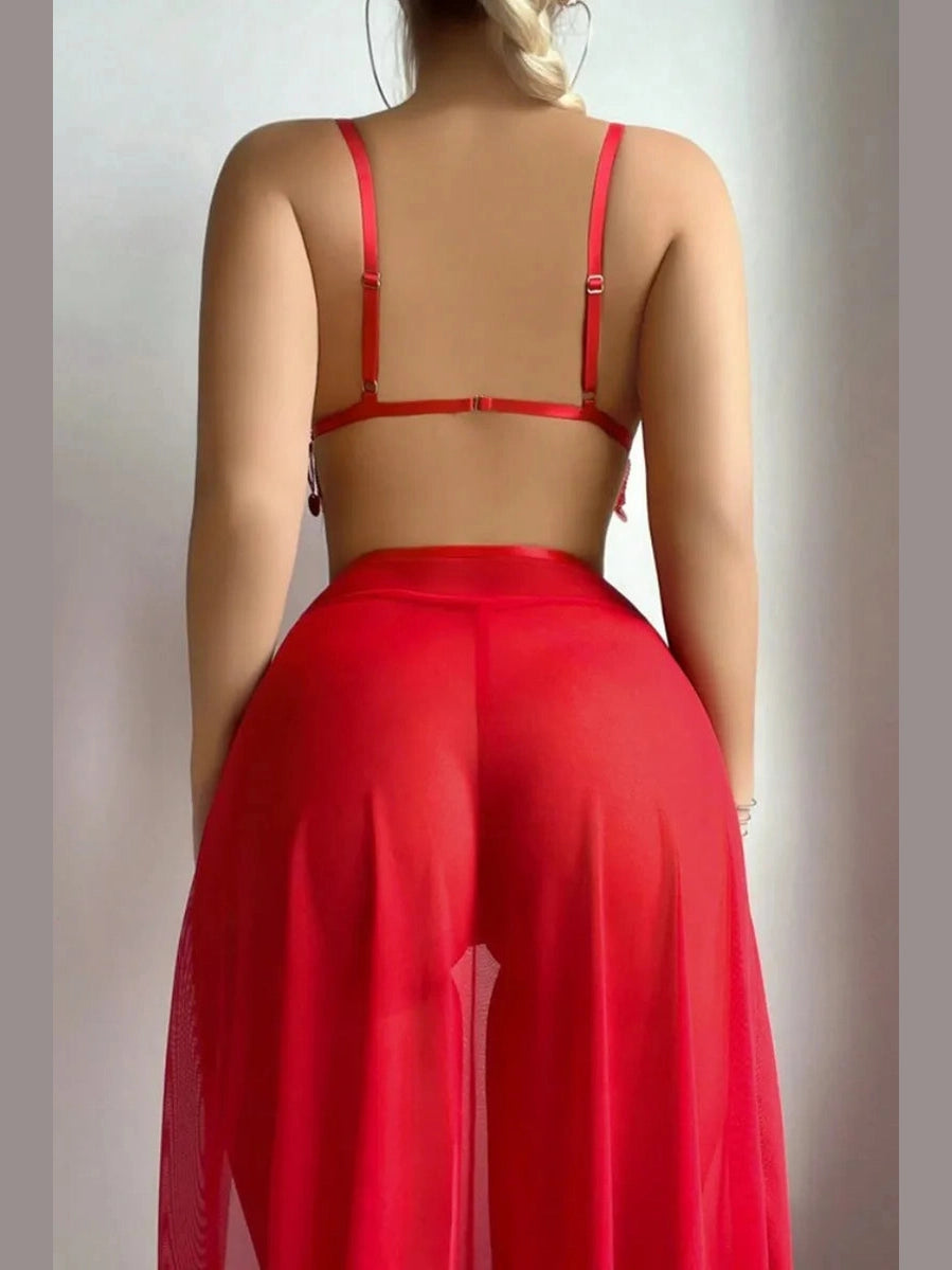 Fringe With Benefits Lingerie Set