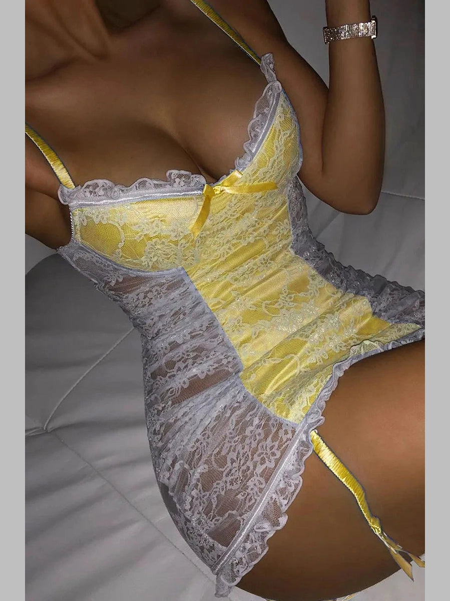 Heaven Sent Lace Lingerie Dress