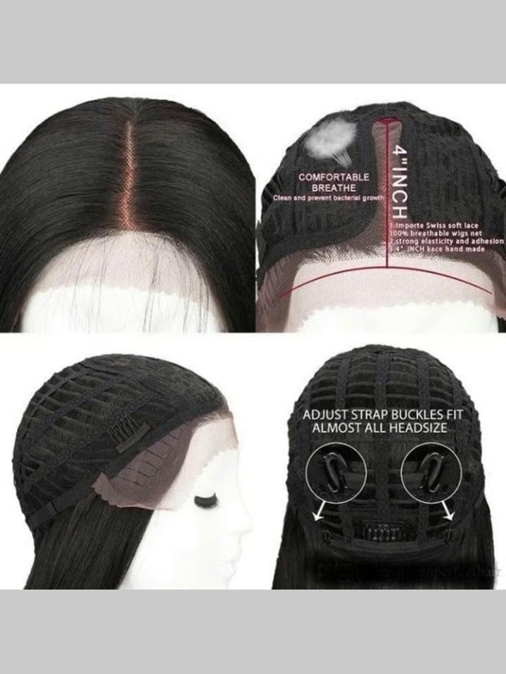 Naomi Straight T-Part Wig