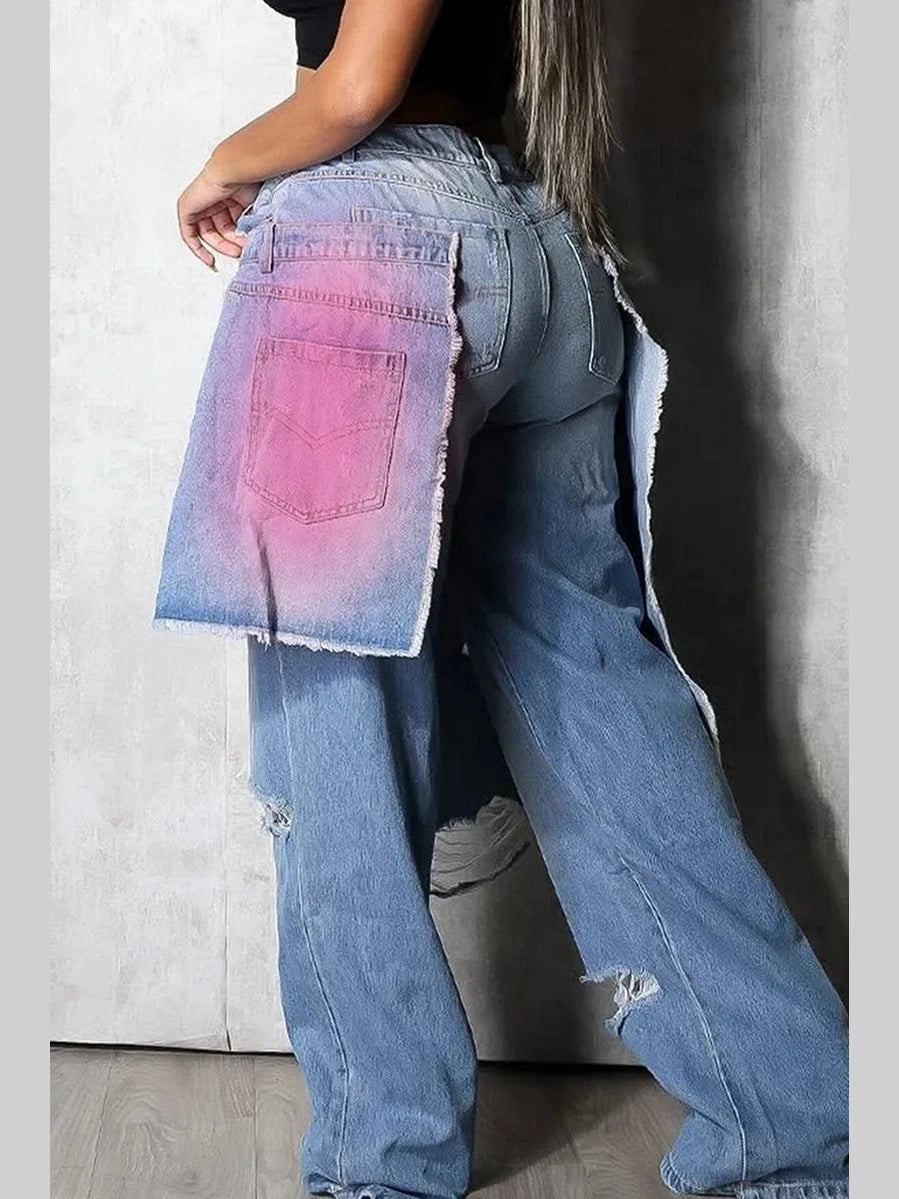 Off-Duty Edge Wide-Leg Jeans