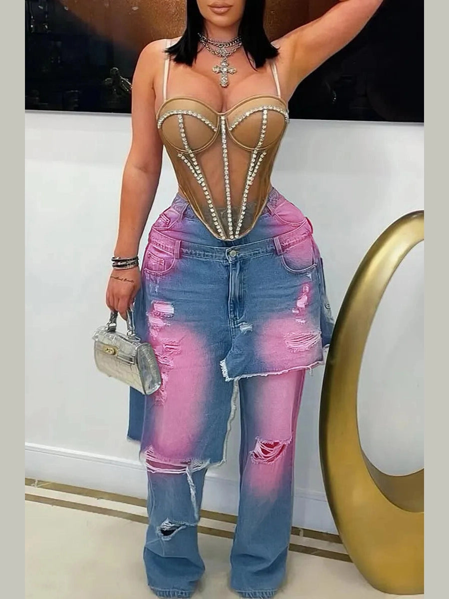 Off-Duty Edge Wide-Leg Jeans