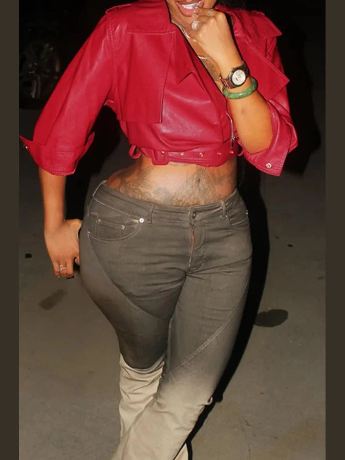 Off-Duty Rebel Cropped Jacket
