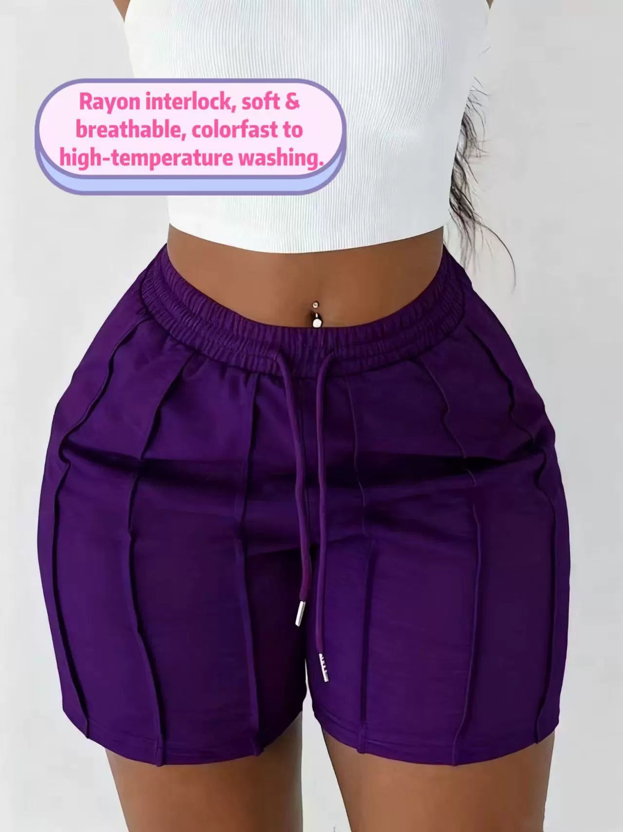 On The Move Pleated Shorts